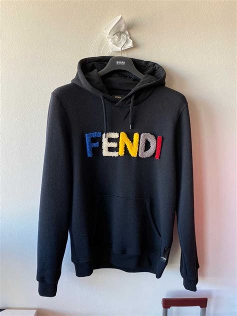 fendi eye sweatshirt|Fendi shearling sweatshirt.